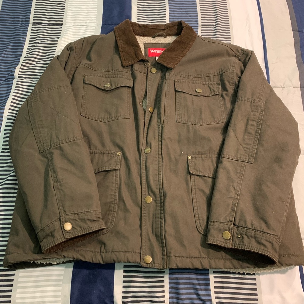 Men’s Sherpa lined jacket
